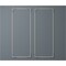 Ekena Millwork 28-in. W x 72-in. H Ashford Panel Moulding Kit Double Panel PMLKAS28X72B - alternate 8